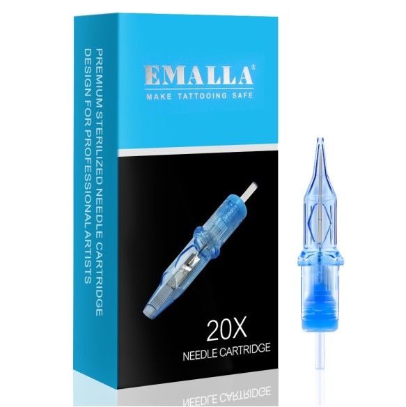 03 RL (Round Liner) - Cartucce Aghi Tattoo Emalla Eliot - 20 pz