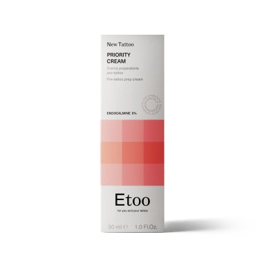 Etoo PRIORITY CREAM - Crema Preparatoria Pre-Tattoo - 30 ml 2