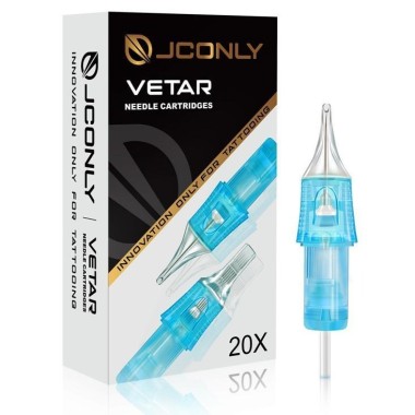 11 RL (Round Liner) Long Taper - Cartucce Aghi Tattoo JCONLY VETAR - 20 pz