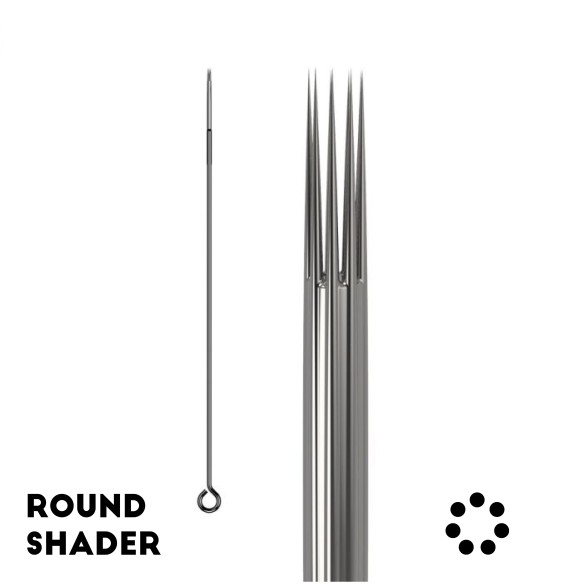 MATERIALE SCADUTO - Utilizzare Solo per Esercitazione | 03 RS Aghi Tradizionali Dormouse - 0,35mm - Long Taper - 50pz.