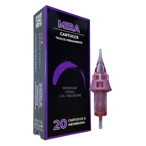 MATERIALE SCADUTO - Utilizzare Solo per Esercitazione | 07 RS (Round Shader) 0,30mm - Cartucce Mira - Aghi PMU - 20pz.