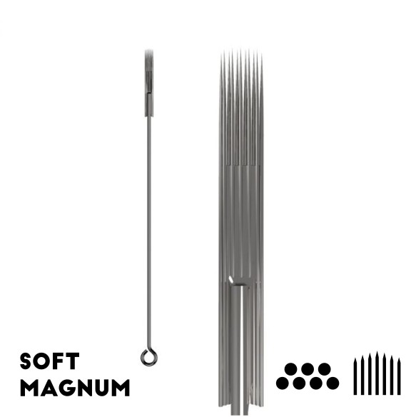 MATERIALE SCADUTO - Utilizzare Solo per Esercitazione | 11 M3 Aghi Tradizionali Dormouse - 0,35mm - Long Taper - 50pz.