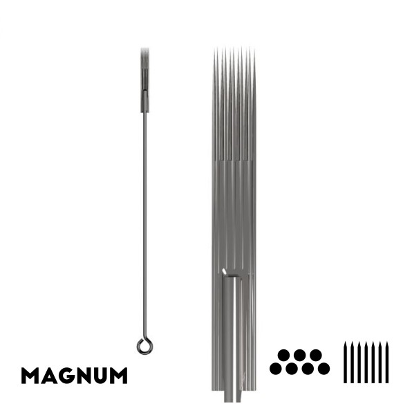 MATERIALE SCADUTO - Utilizzare Solo per Esercitazione | 13 M1 Aghi Tradizionali Dormouse - 0,35mm - Long Taper - 50pz.