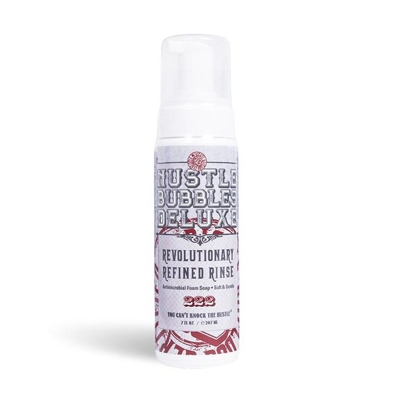 HUSTLE BUBBLES DELUXE - Schiuma Detergente Antimicrobica - 207ml