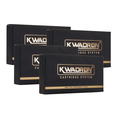 Kit 4 Box - Cartucce Aghi Tattoo Kwadron - 80 pz