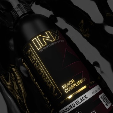 KWADRON INX Enriched Black - 120ml - Colore Tattoo REACH 2