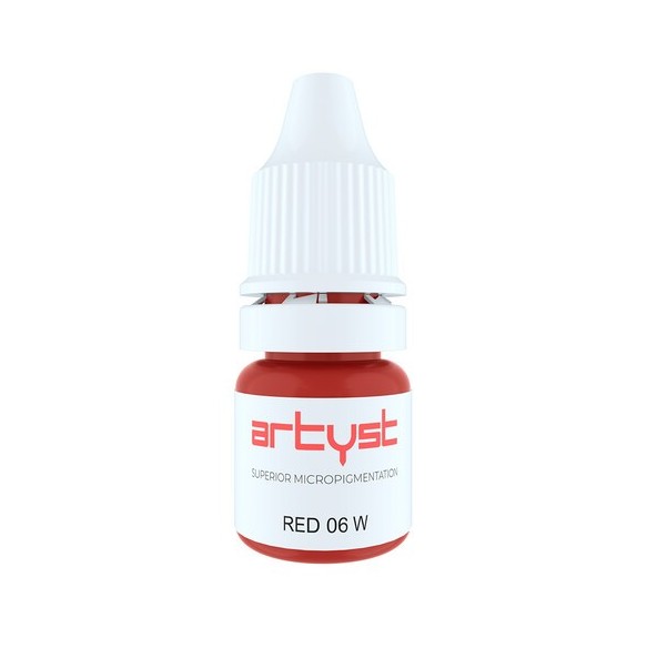 RED 06 W - Artyst - 10ml - Pigmento PMU REACH