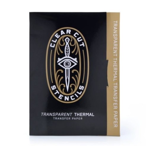 Clear Cut Stencils - Carta Termica Trasparente - 216 x 279 mm - 25 pz
