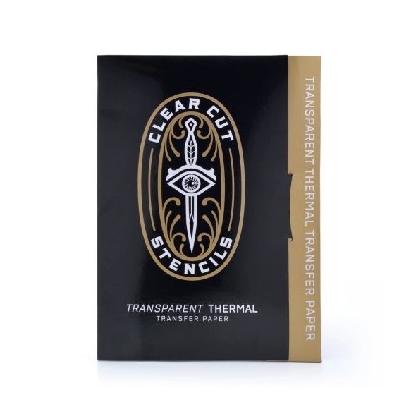 Clear Cut Stencils - Carta Termica Trasparente - 216 x 279 mm - 25 pz