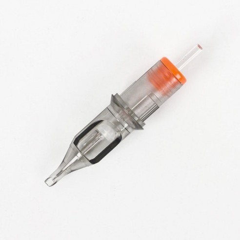 14 RS (Round Shader) 0,35 mm Long Taper - Cartucce Aghi Tattoo EZ Tattoo Revolution - 20 pz