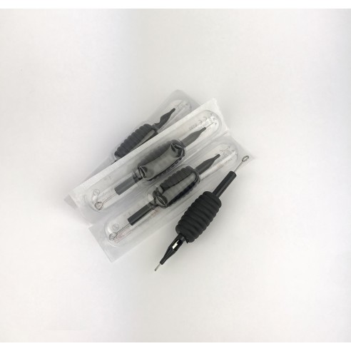 09 RL (Round Liner) - Grip Monouso + Ago Tradizionale Tattoo - 20 pz