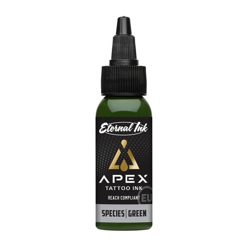 SPECIES GREEN - Eternal Ink APEX - 30ml - Colore Tattoo REACH