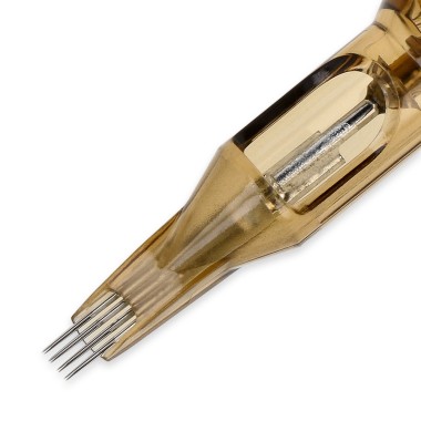 03 RL x 4 (Whip Shading) 0,35 mm Long Taper - Cartucce Aghi Tattoo Kwadron - 20 pz 2