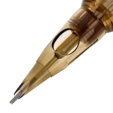 15 RS (Round Shader) Long Taper - Cartucce Aghi Tattoo Kwadron - 20 pz 2