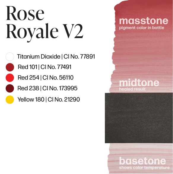 ROSE ROYALE V2 - Perma Blend Luxe - 15ml - Pigmento PMU REACH