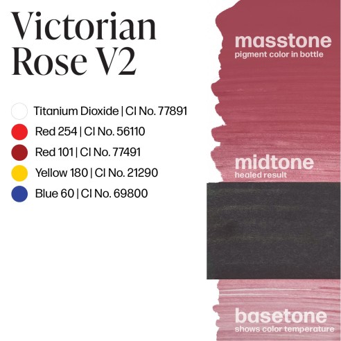 VICTORIAN ROSE V2 - Perma Blend Luxe - 15ml - Pigmento PMU REACH