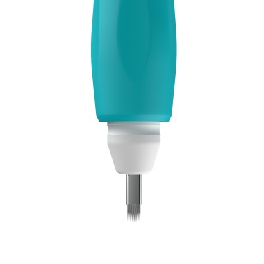 12 U Blades  (0,18mm) - 10 pz - Manipolo Vertix Micro da Microblading