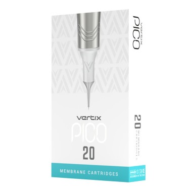 01 RL (Round Liner) - Medium Taper - Cartucce Vertix PICO - Aghi PMU - 20pz.