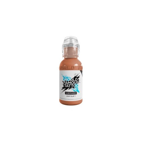 LIGHT CLAY 1 - World Famous Limitless - 30ml - Colore Tattoo REACH