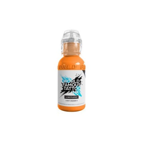 LIGHT ORANGE 2 - World Famous Limitless - 30ml - Colore Tattoo REACH