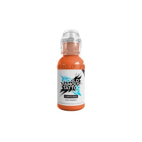 LIGHT ORANGE 3 - World Famous Limitless - 30ml - Colore Tattoo REACH