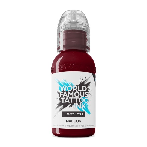 MAROON - World Famous Limitless - 30ml - Colore Tattoo REACH