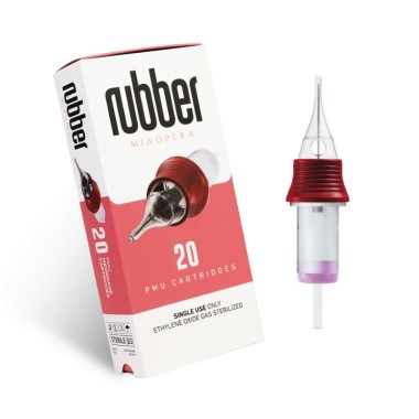 05 RL (Round Liner) - Long Taper - Cartucce MiaOpera Rubber - Aghi PMU - 20pz