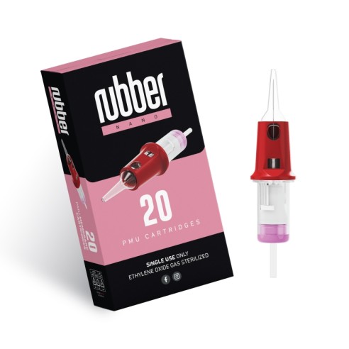 03 RS (Round Shader) - Cartucce BodySupply Rubber NANO - Aghi PMU - 20pz