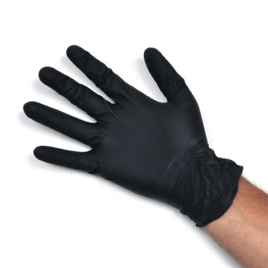 Velo Noir Guanti Neri in Nitrile Senza Polvere - 100 pz 2