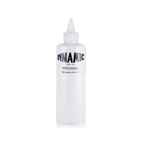 DYNAMIC White - 240 ml - Colore per Pelle Sintetica / Esercitazione