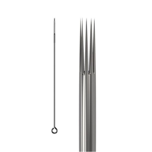 11 RS (Round Shader) 0,30 mm Long Taper - Aghi Tradizionali Tattoo Dormouse - 50 pz