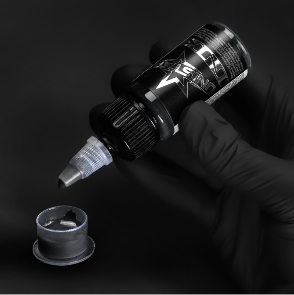 Basic Grey Dark - UNISTAR INK - 30 ml - Colore Tattoo REACH