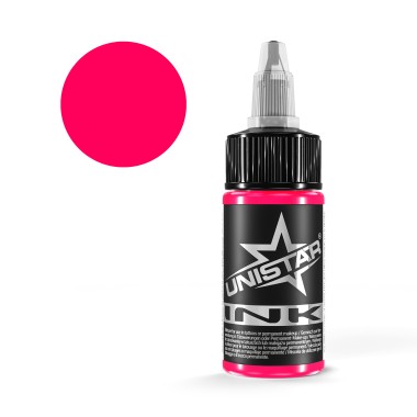 Flamingo Pink - UNISTAR INK - 30 ml - Colore Tattoo REACH 2
