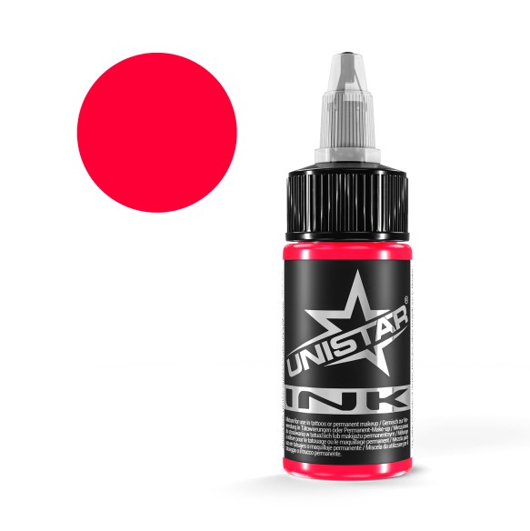 Shocking Pink - UNISTAR INK - 30 ml - Colore Tattoo REACH