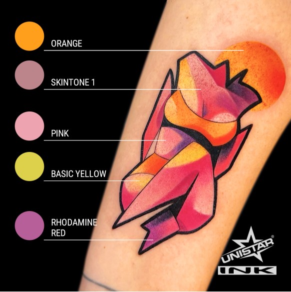 Skintone 1 - UNISTAR INK - 30 ml - Colore Tattoo REACH