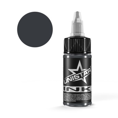 Solid Gray -5 - UNISTAR INK - 30 ml - Colore Tattoo REACH 2