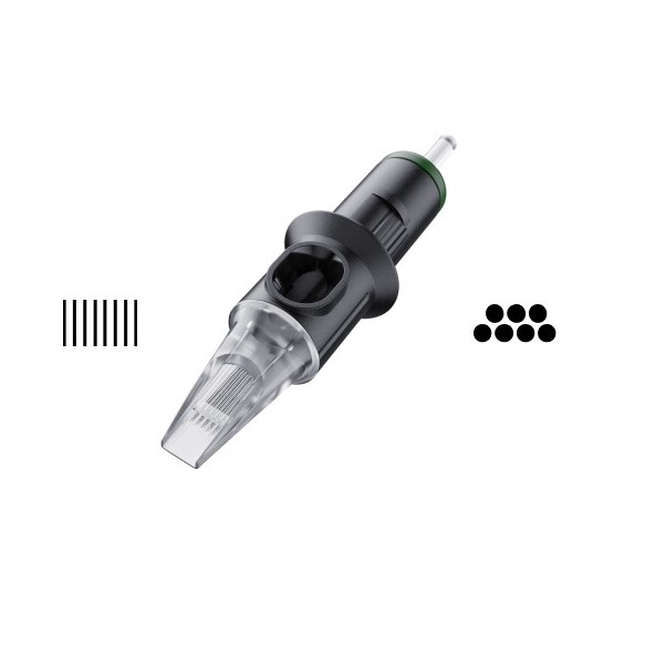 07 Magnum 0,30 mm - Cartucce Aghi Tattoo Cheyenne Safety - 20 pz