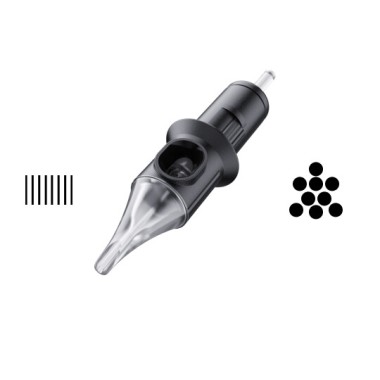 09 Liner - Medium Taper 0,30 mm - Cartucce Aghi Tattoo Cheyenne Safety - 20 pz