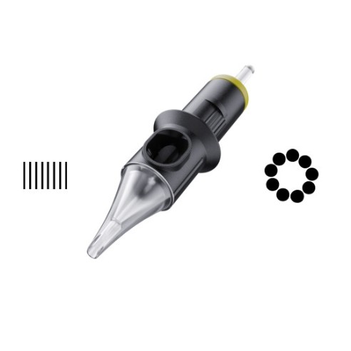 09 Shader 0,30 mm - Cartucce Aghi Tattoo Cheyenne Safety - 20 pz