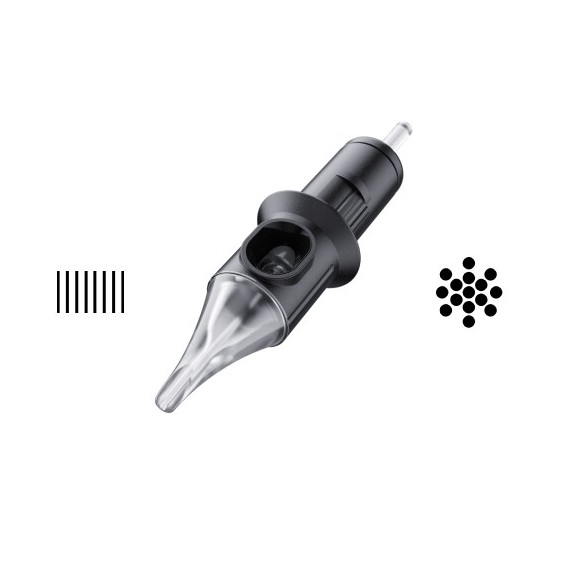 15 Liner 0,30 mm - Cartucce Aghi Tattoo Cheyenne Safety - 20 pz