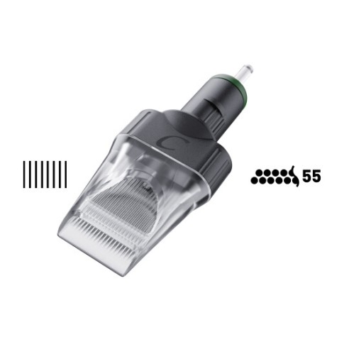 55 Magnum 0,25 mm - Cartucce Aghi Tattoo Cheyenne Safety - 10 pz