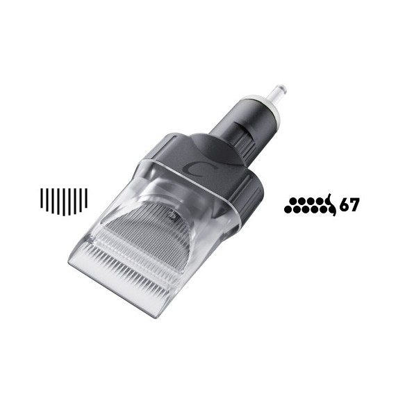 67 Soft Magnum 0,25 mm - Cartucce Aghi Tattoo Cheyenne Safety - 10 pz